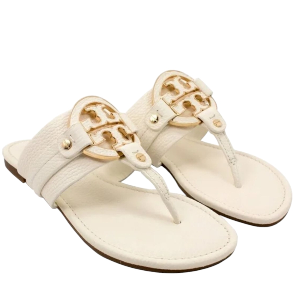 Tory Burch Amanda Flat Thongs leather Sandals